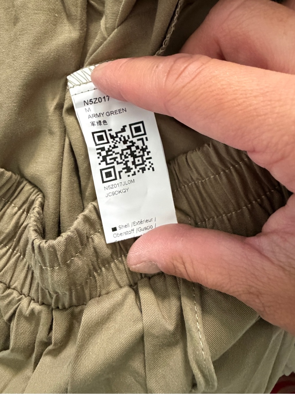 Brand New Cicy Bell Women’s Army Green Parachute Pants - Picture 4 of 7
